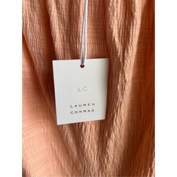 ❤️LC Lauren Conrad Flutter Sleeve Top XL - Picture 3 of 5